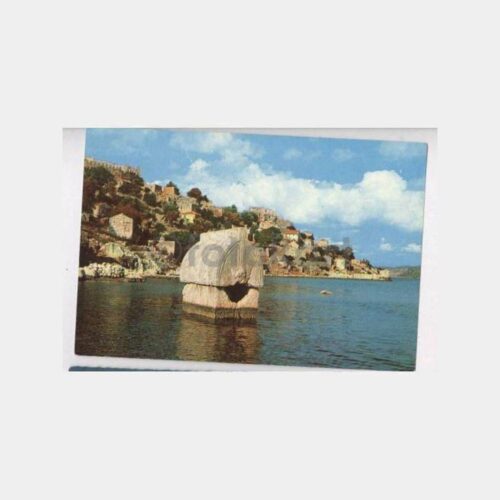 Kaş Antalya Roma Mezarı Görünüş Kartpostal