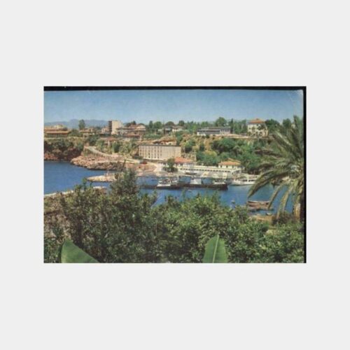 Antalya Liman Görünüş Kartpostal