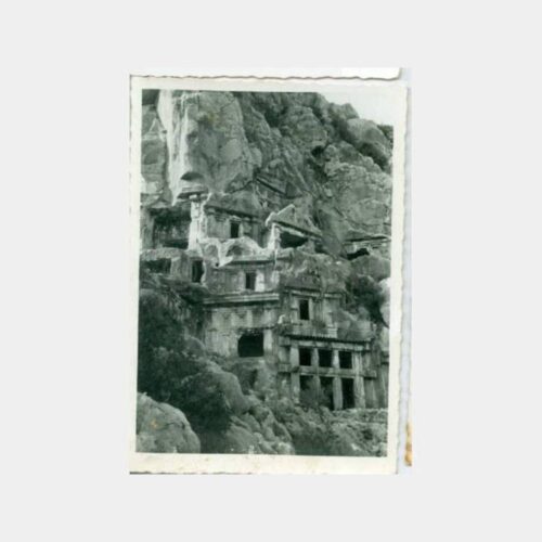 1962 Antalya Kale Kaya Mezarları Fotoğraf