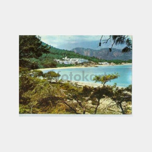 1970 Antalya Kemer Tatil Köyü Görünüş Kartpostal