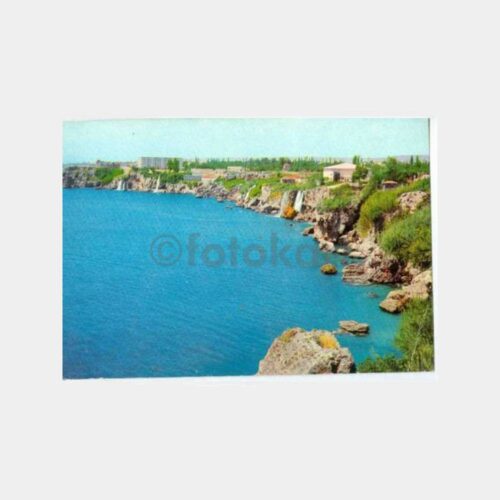 1968 Antalya Falezler Görünüş Kartpostal