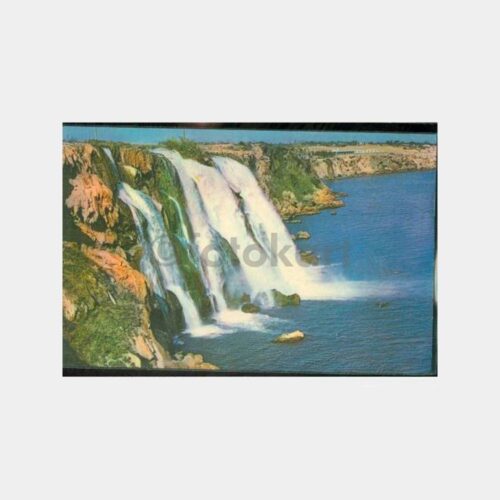 1975 Antalya Düden Şelalesi Görünüş Kartpostal