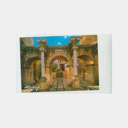 1990 Antalya Hadrianus Kapısı Görünüş Kartpostal