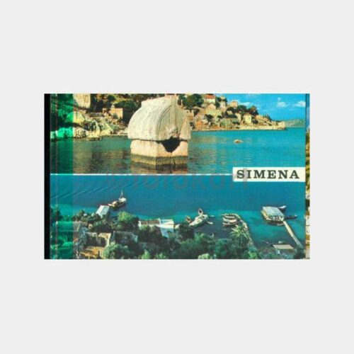 1985 Antalya Simena Sahili 2 Görünüş Kartpostal