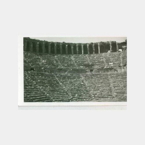 1960 Antalya Aspendos Tiyatro Fotoğraf