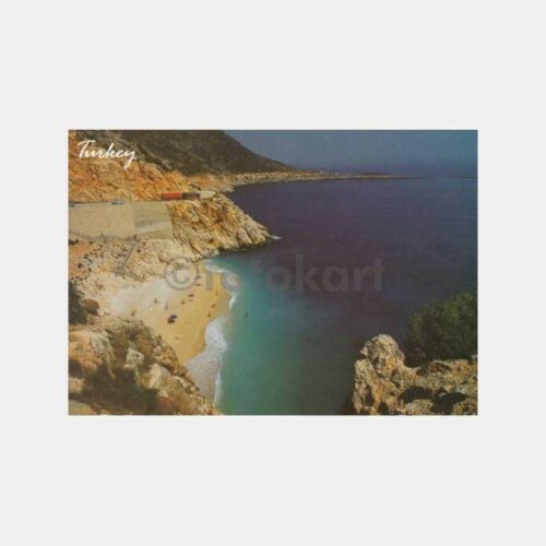 2015 Antalya Kaş Kaputaş Plajı Kartpostal