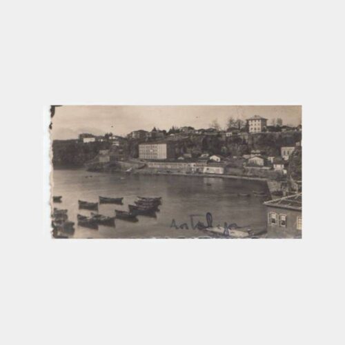 1955 Antalya Liman Görünüş Tebrik Fotoğraf
