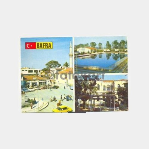 Samsun Bafra 3 Görünüş Kartpostal