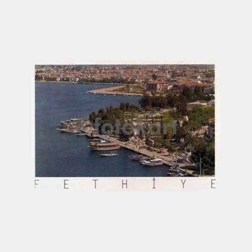 Fethiye Sahilden Görünüş Kartpostal