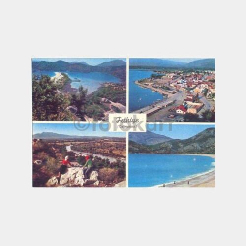 Fethiye 4 Görünüş Kartpostal