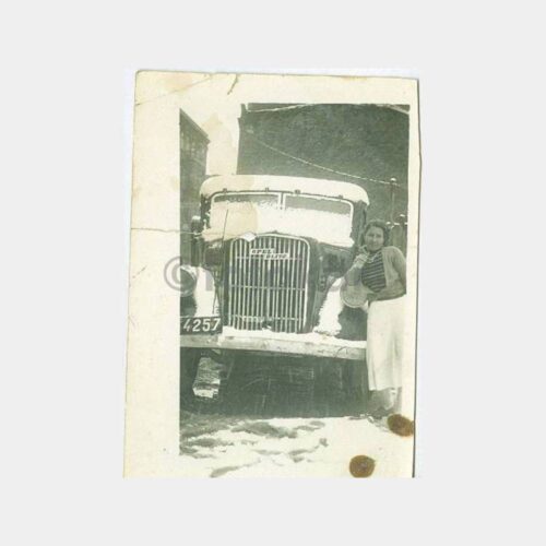 1930 Opel Marka Kamyon Konulu Fotoğraf