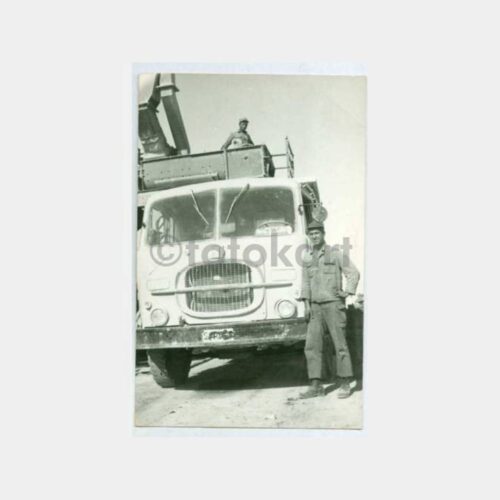 1967 Askeri Vinç Kamyon Konulu Fotoğraf