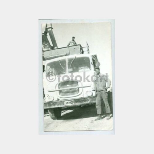 1958 Askeri Vinç Kamyon Görünüş Fotoğraf