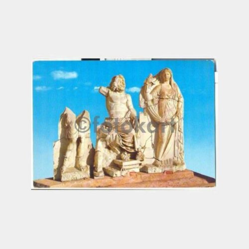 İzmir Agora Müzesi Poseidon ve Demeter Kartpostal