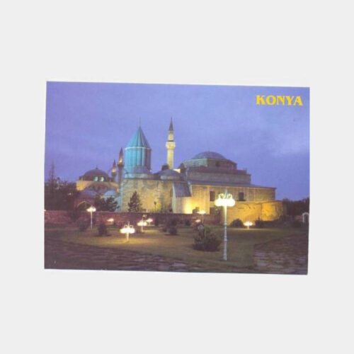 Konya Mevlana Müzesi Görünüş Kartpostal