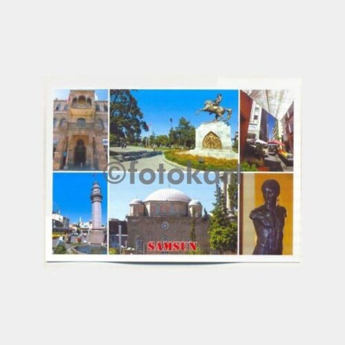 Samsun Şehirden Görünüşler Kartpostal