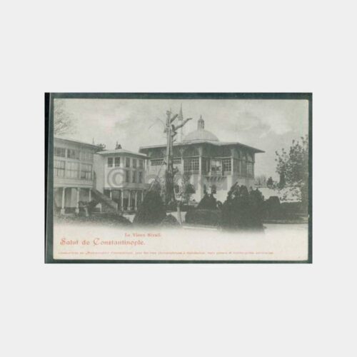 1900 Topkapı Sarayı Bağdat Köşkü Kartpostal