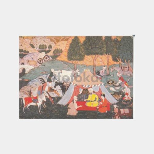 Topkapı Sarayı Kamp Yeri Minyatür Kartpostal