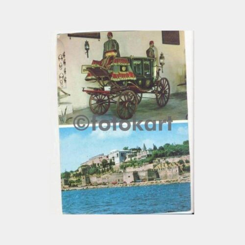 Topkapı Sarayı Saltanat Arabası Kartpostal