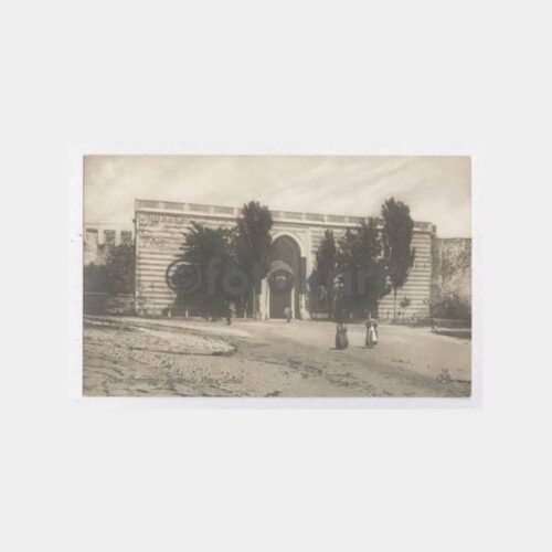 Topkapı Sarayı Giriş Kapısı Görünüş Kartpostal