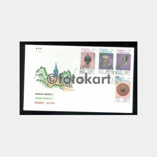 1986 Topkapı Sarayı 3. Seri FDC