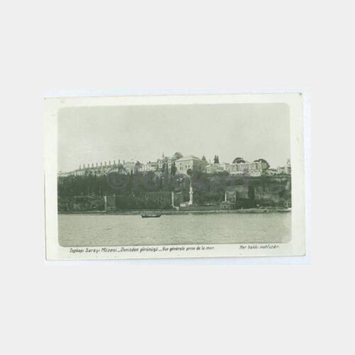 1930 Sarayburnu Topkapı Sarayı Görünüş Kartpostal