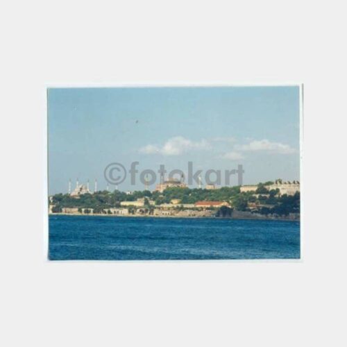 1970 İstanbul Topkapı Sarayı Sultanahmet Fotoğraf