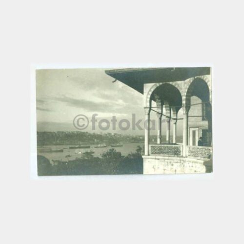 1950 Topkapı Sarayından Limana Bakış Fotoğraf