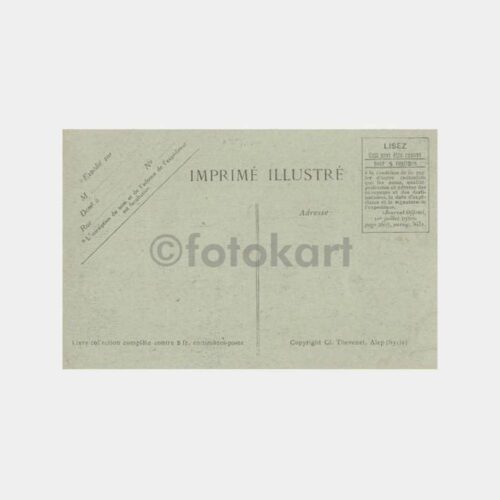 1900 Urfa Nadir Kartpostal - Görsel 2