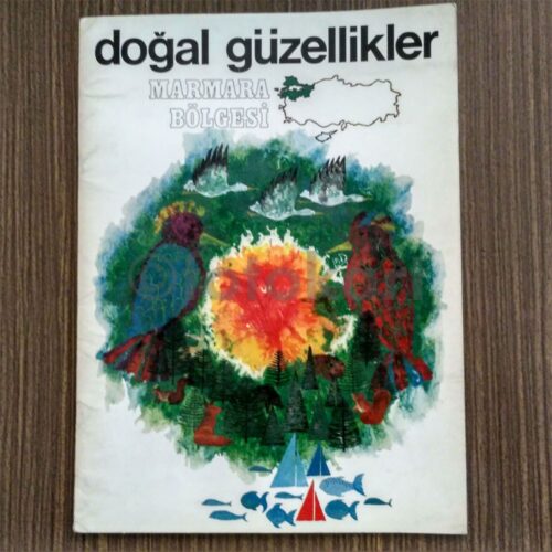 1975 Marmara Bölgesi Doğal Güzellikler Turing Kitapçık