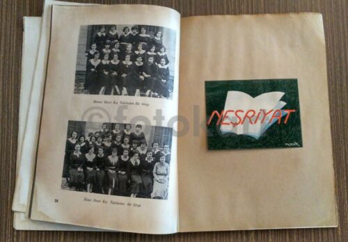 İstiklâl Lisesi 1932-1933 Yıllık Mecmuası - Görsel 3