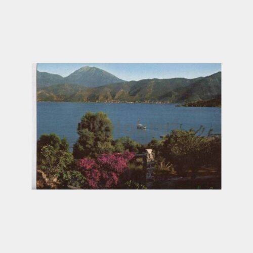 Fethiye Silahşör Adası Görünüş Kartpostal