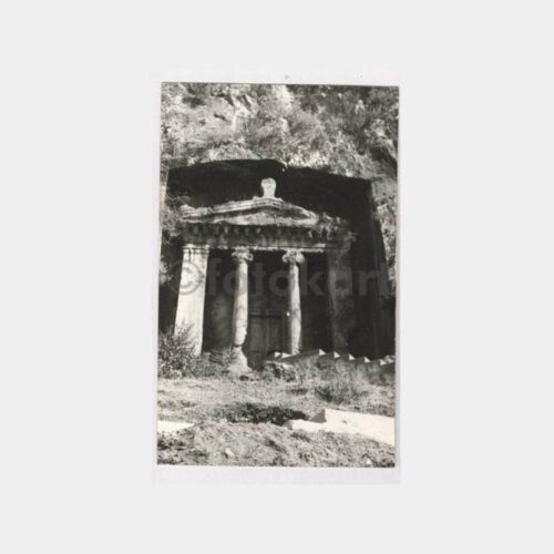 Fethiye Antik Kaya Mezarları Görünüş Fotoğraf