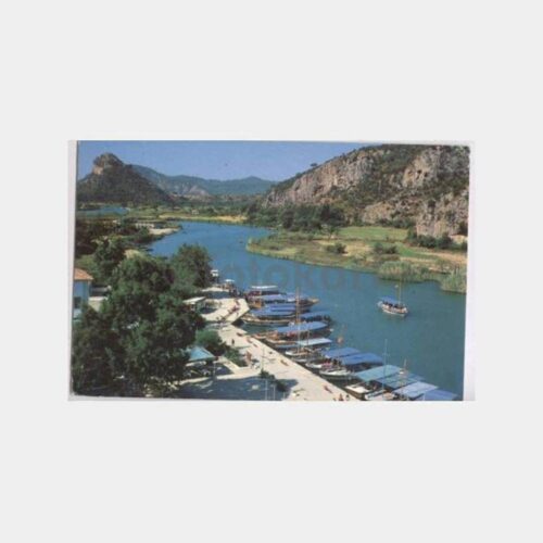 Fethiye Dalyan Görünüş Kartpostal