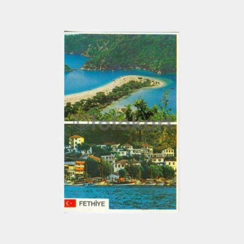 1980 Fethiye Ölüdeniz Görünüş Kartpostal
