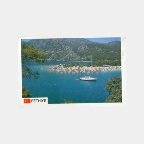 1980 Fethiye Ölüdeniz Görünüş Kartpostal