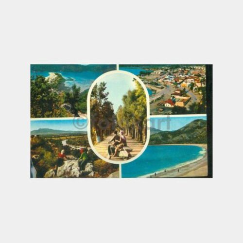 1974 Fethiye 5 Değişik Görünüş Kartpostal
