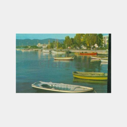 1974 Fethiye Sahili Görünüş Kartpostal