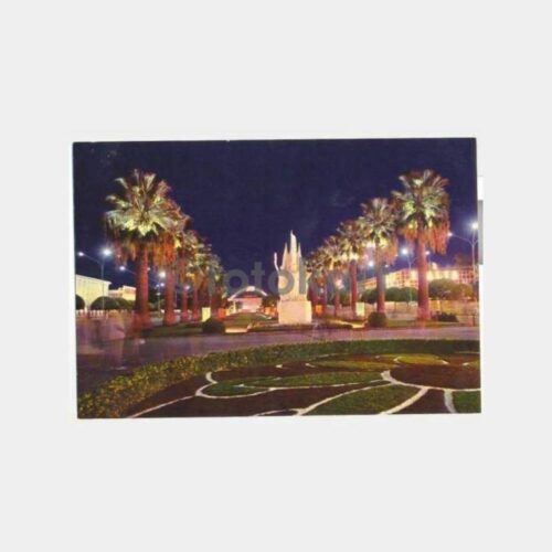 İzmir Kültürpark Gece Görünüşü Kartpostal