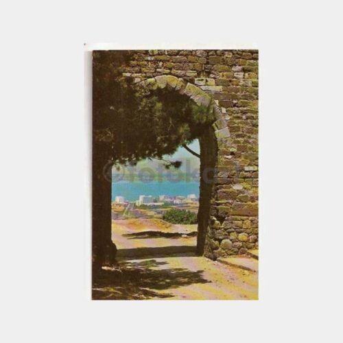 İzmir Kadifekale'den Görünüş Kartpostal