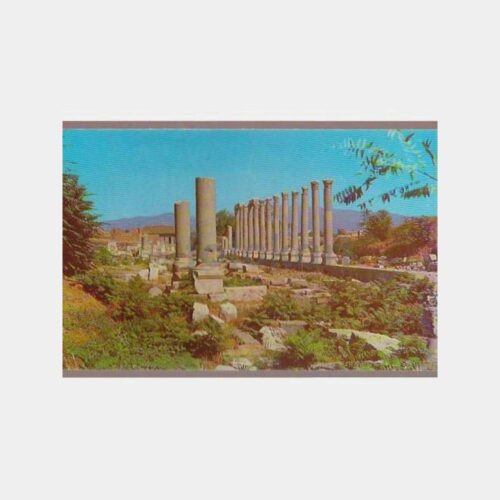 İzmir Agora Harabeleri Görünüş Kartpostal