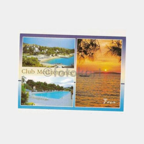 İzmir Foça Club Mediterranee Kartpostal