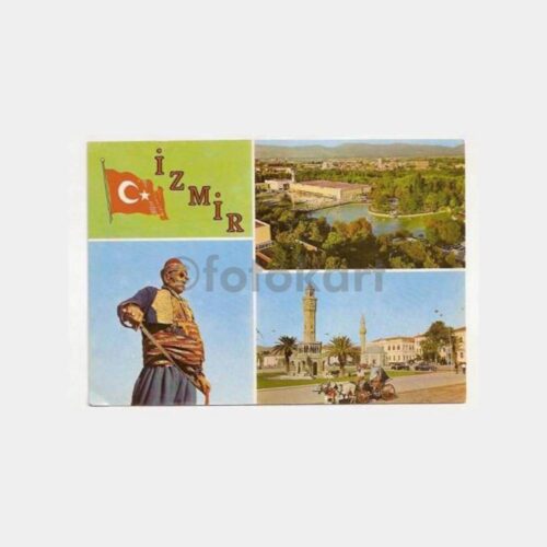 İzmir Zeybek Efe - Fuar Fayton Görünüş Kartpostal