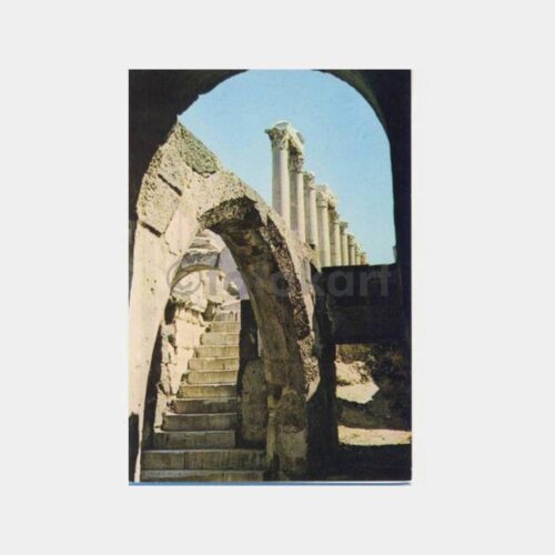İzmir Agora Harabe Görünüşü Kartpostal