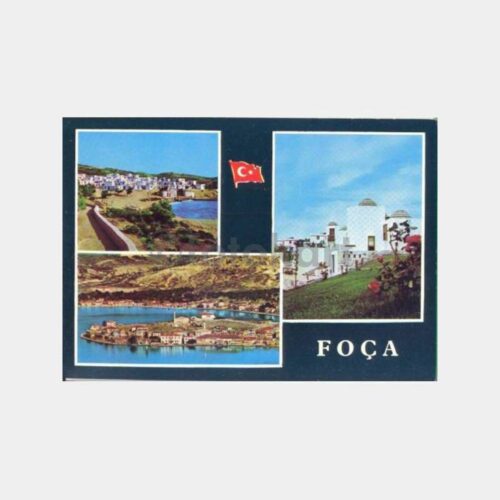 İzmir Foça 3 Değişik Görünüş Kartpostal