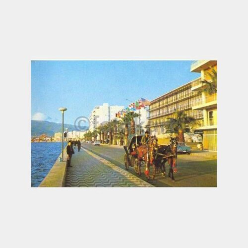 İzmir Kordon Boyu Kartpostal