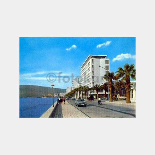 İzmir Kordondan Bir Görünüş Kartpostal