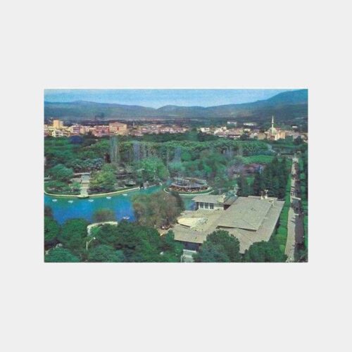 İzmir Fuarı Kültürpark Gazino Kartpostal