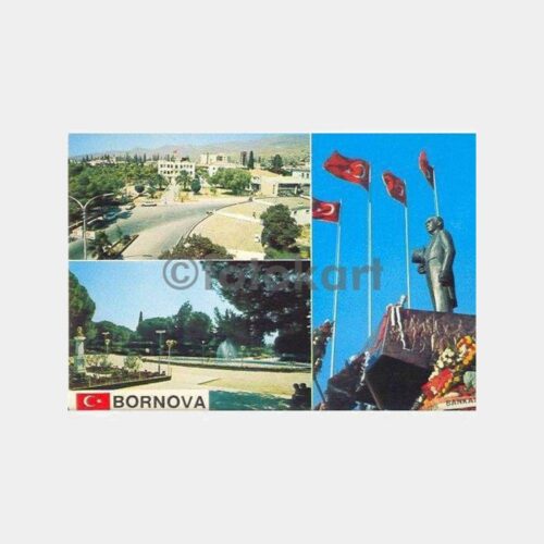 İzmir Bornova 3 Görünüm Kartpostal