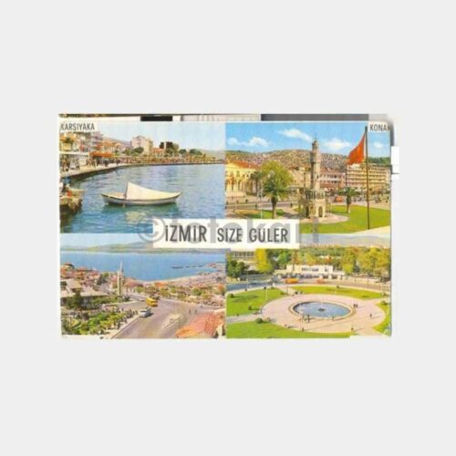 İzmir Size Güler 4 Görünüş Kartpostal